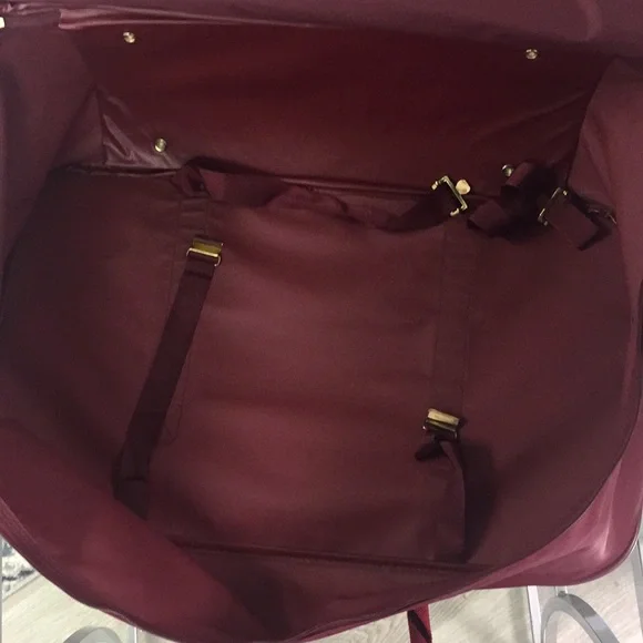 Vintage Samsonite "Port of Entry 1" 2 pc. Burgundy Luggage Set 1980's Ca… - Picture 7 of 16